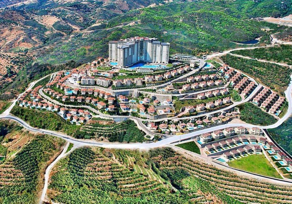 Alanya Gold City Hotel Main Building 3 Bedroom Apartment Exterior foto